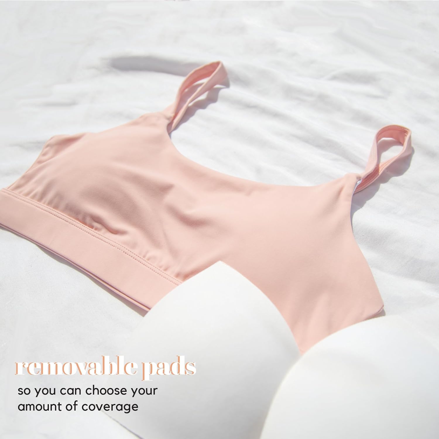 High Impact Sports Bra | Pink Sports Bra Designed For Pre-Teen Girls | Breathable Fabric, Adjustable Straps & Cups - Image 4