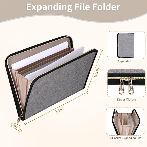 Miniatura 4 de ESTARER Bolsa de mano para profesores para mujer, 2 piezas, bolsa de trabajo para computadora portátil de 15.6 pulgadas, bolsa de computadora con