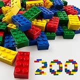 200 Piece Classic Building Bricks&comma; 2x4 Bulk Bricks STEM Creative Building Toys&comma; Red&comma; Yellow&comma; Blue&comma; Green&lpar;Samll Bricks&comma; 1&period;25x0&period;62x0&period;47 in&rpar;
