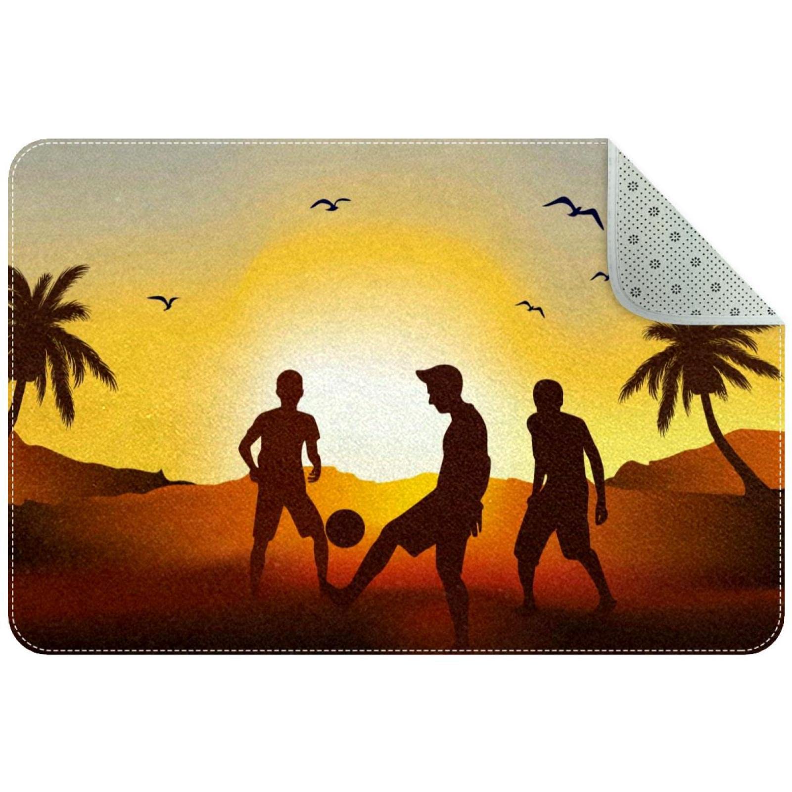 Tapis de porte d'entrée antidérapant et grattoir pour intérieur et extérieur
