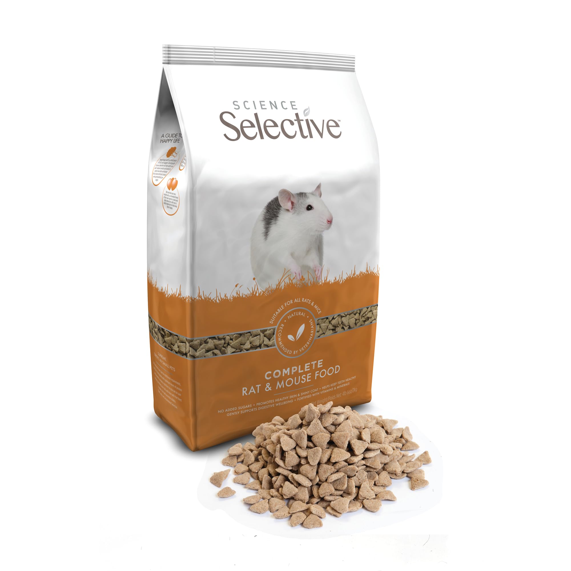 Supreme Petfoods Science Selective Rat Food, 4 Lb 6 Oz, 4.38 Pound (Pack of 1)
