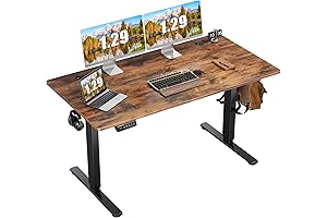 Sweetcrispy Standing Desk: 63in Powerhouse for Your Workspace