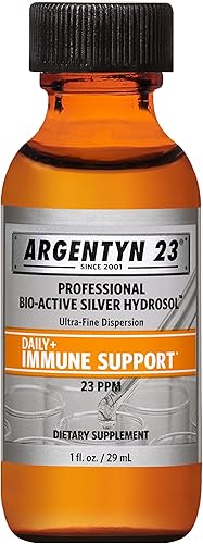 Miniatura 12 de Argentyn 23 Apoyo inmunológico profesional - Plata coloidal, hidrosol de plata bio-activo, 23 ppm, gotero líquido, 2 onzas líquidas (2.0 fl oz)
