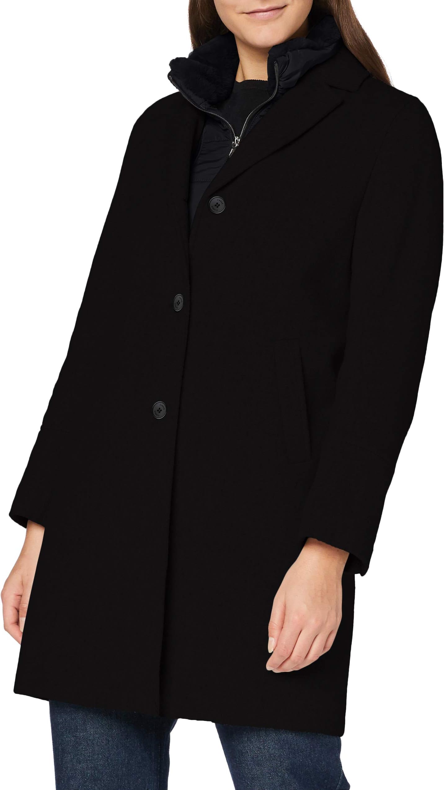 Women's Cimacia Wool Blend Coat