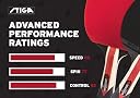 STIGA Torch Table Tennis Racket, Red gallery image
