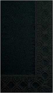 Hoffmaster 180513 Dinner Napkins, 2-Ply, 15 x 17, Black, 1000/Carton
