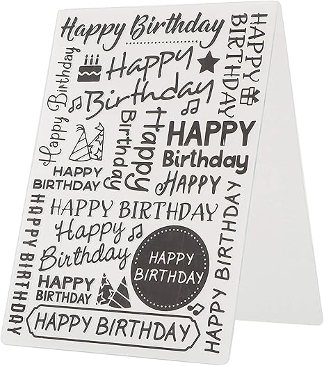 Amazon Co Jp Diy エンボス テンプレート プラスチック エンボス フォルダー Diy クラフト ペーパー カード テンプレート クリア ラバー スタンプ ハッピーバースデー グリーティング ワード パターン クリア スタンプ カード作成 装飾 スクラップブッキング Amazon Co Jp Diy エンボス テンプレート プラスチック エンボス フォルダー Diy クラフト ペーパー カード テンプレート クリア ラバー スタンプ ハッピーバースデー グリーティング ワード パターン クリア スタンプ カード作成 装飾 スクラップブッキング