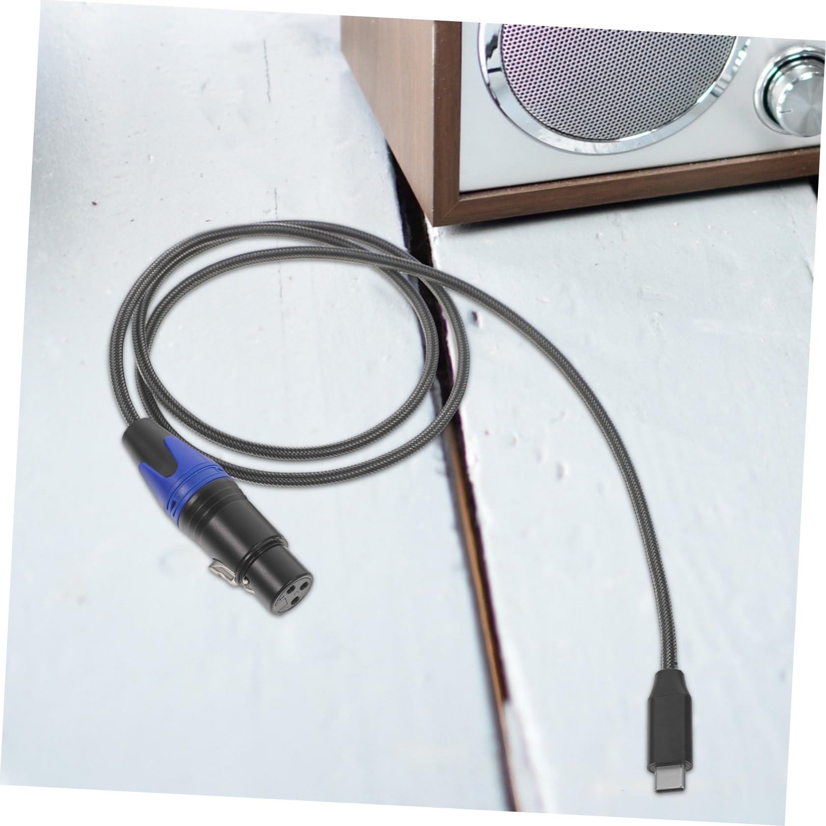 ifundom 3stücke Type c Zu Xlr Verlängerungskabel Für Mikrofone Robustes Kupferkabel Für Gitarre Und Mischpult Zur Erweiterung Ihrer Audioverbindungen