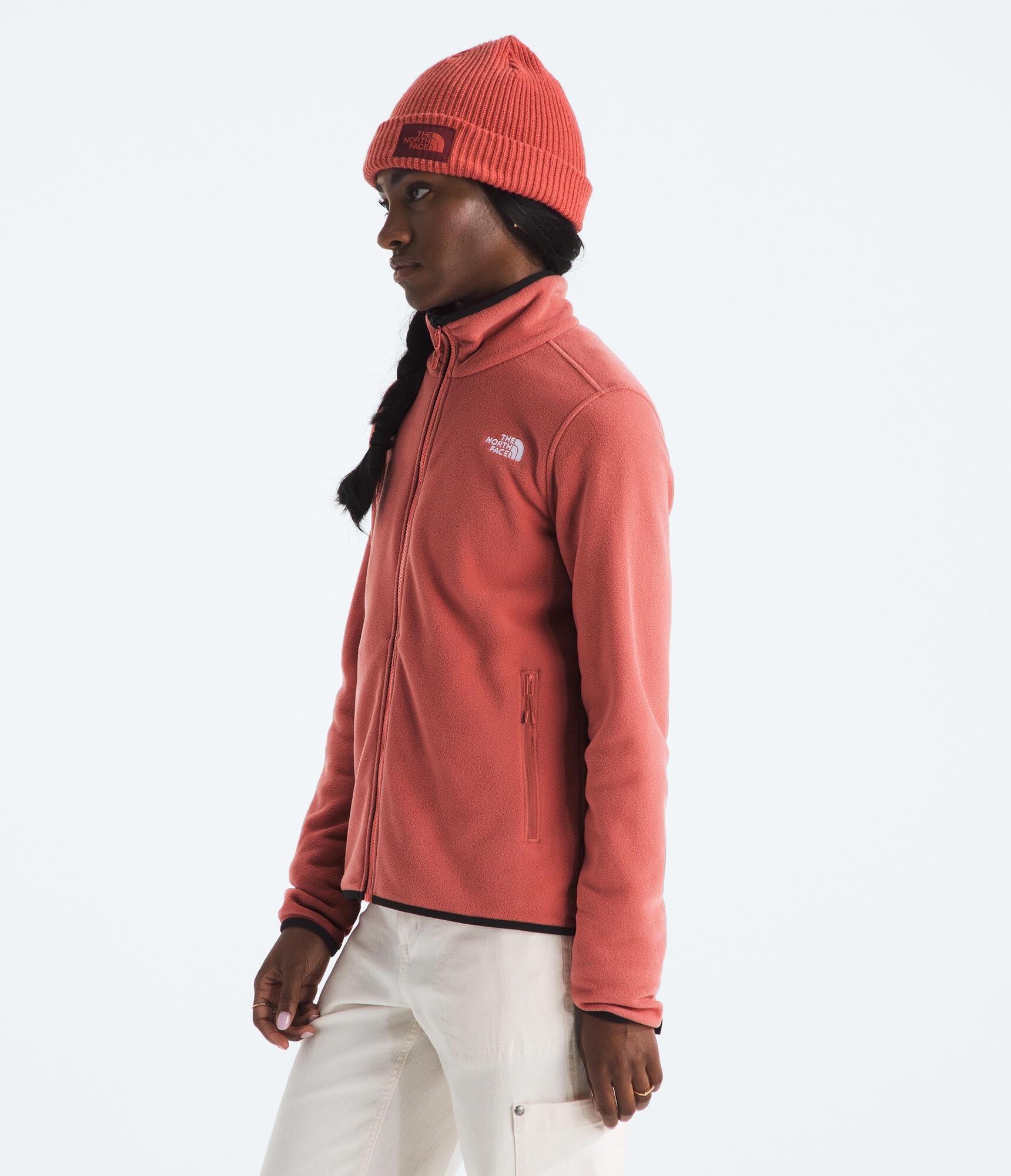 The North Face Kobiety Glacier Fleece Kurtka Mars Dust L