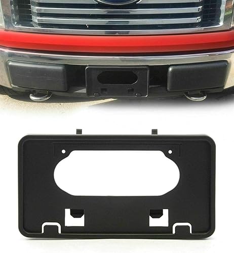 7BLACKSMITHS Nuevo 2009-2014 Ford F-150 Soporte de montaje para placa de matrícula delantera