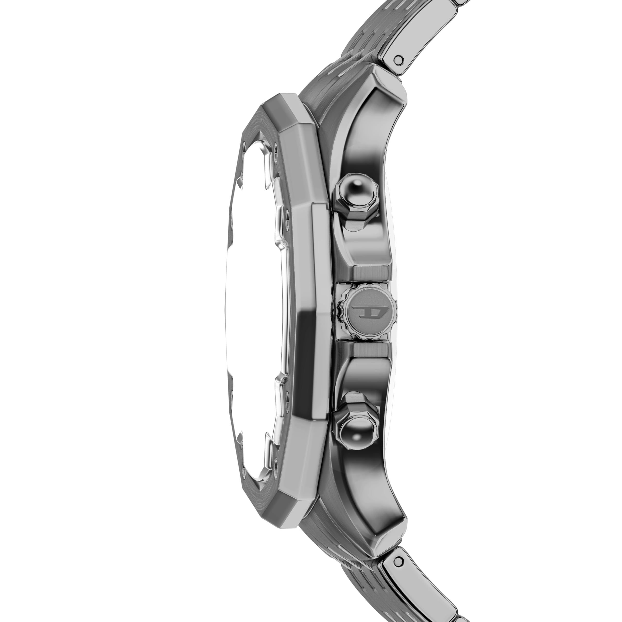 Diesel Stinger Reloj de Acero Inoxidable en Tono Gunmetal para Hombre, DZ4711