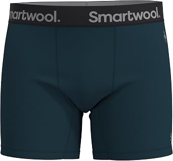 Smartwool Men's Active Boxer Brief Boxed Twilight Blue Medium