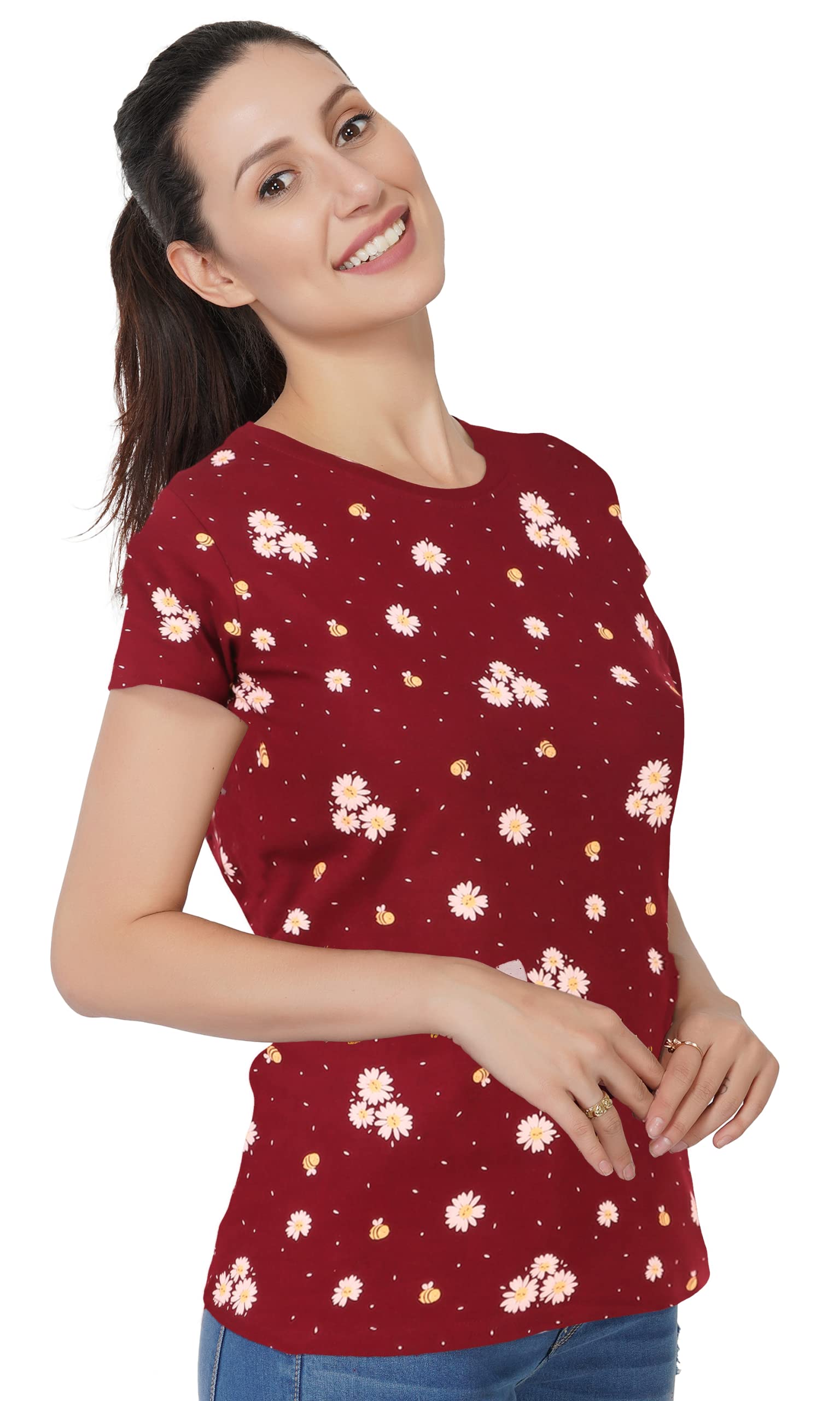 Stories.LabelWomen Printed T-Shirts Includes Plus Sizes (Sizes Small- 5XL)