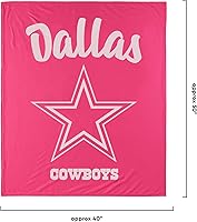 Vista 27 de FOCO NFL Unisex-Teen NFL Team Logo Plush Unicorn with Throw Blanket