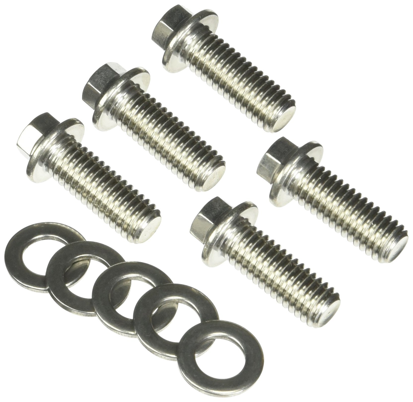 ARP 6231000 Stainless Steel 3/8-16 Hex Bolts - Pack of 5