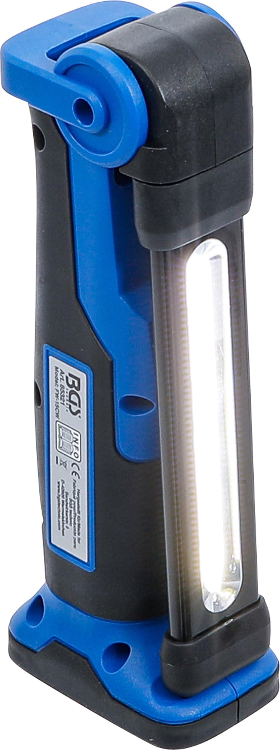 BGS 85321 | Baladeuse pliable à accu | COB-LED | 5 W