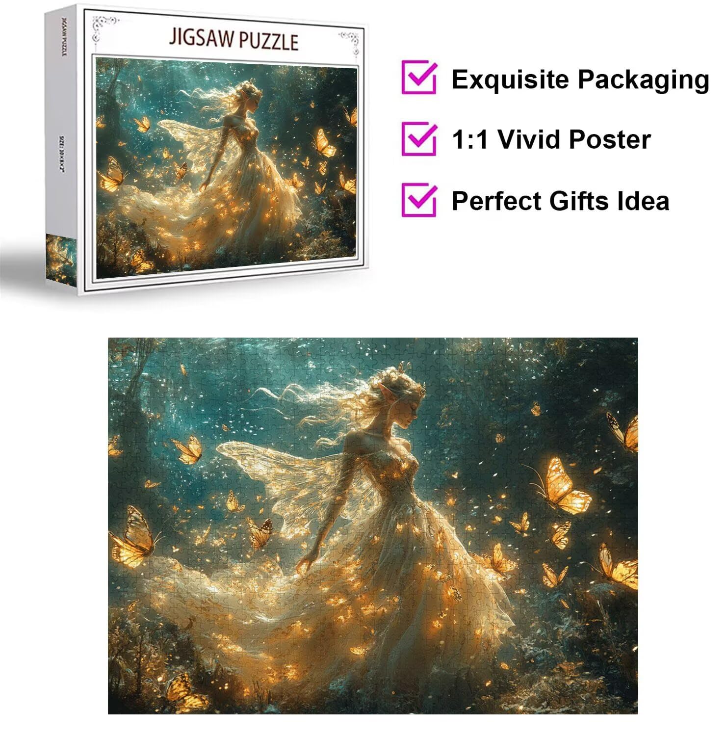 Puzzle 6000 Pezzi Animazione Puzzle Classici per Gioco Familiare, n-122 | Impossibile Puzzles, Intrattenimento Creativo, Rilassamento Intelligence, Regalo per Amore e Amico, Decorazioni Casa, Foreste