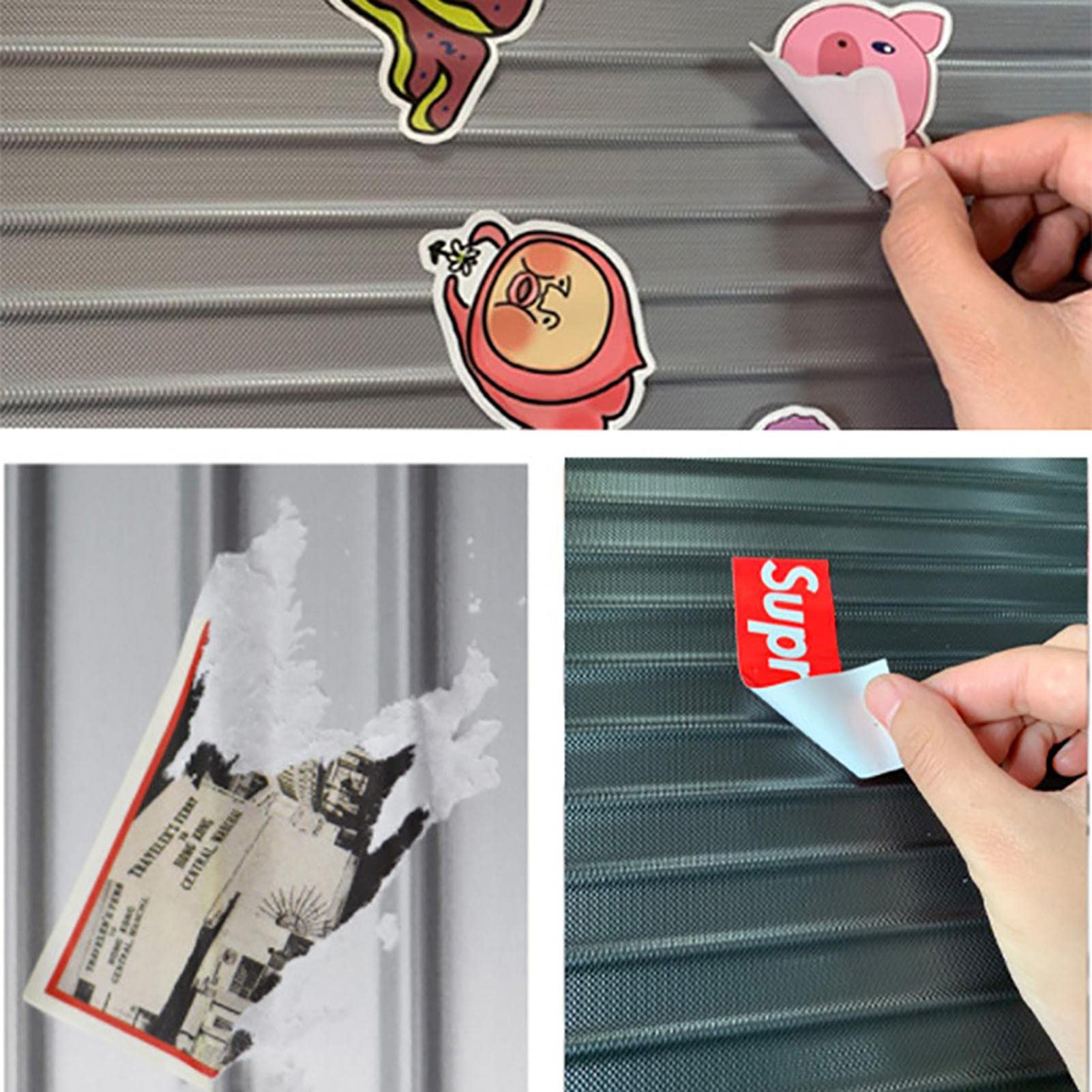 Lot De 50 Autocollants En Vinyle Imperméable En Forme De Champignon