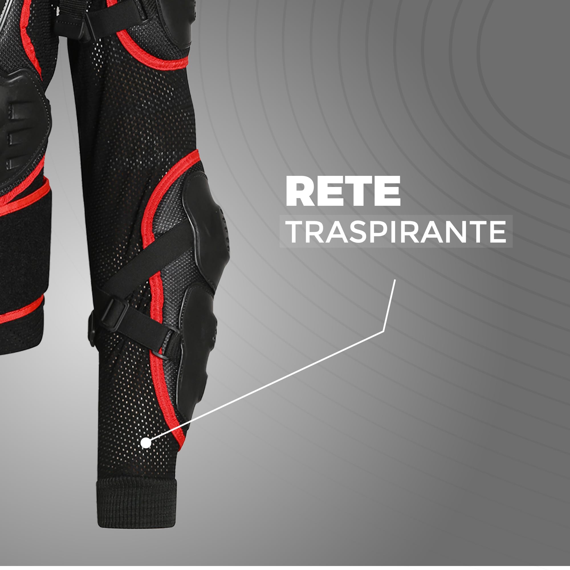 STORM Protector de Espalda para Moto MTB, Mujer Hombre Adulto Enduro Columna Vertebral Protector de Pecho para Motocross con protección