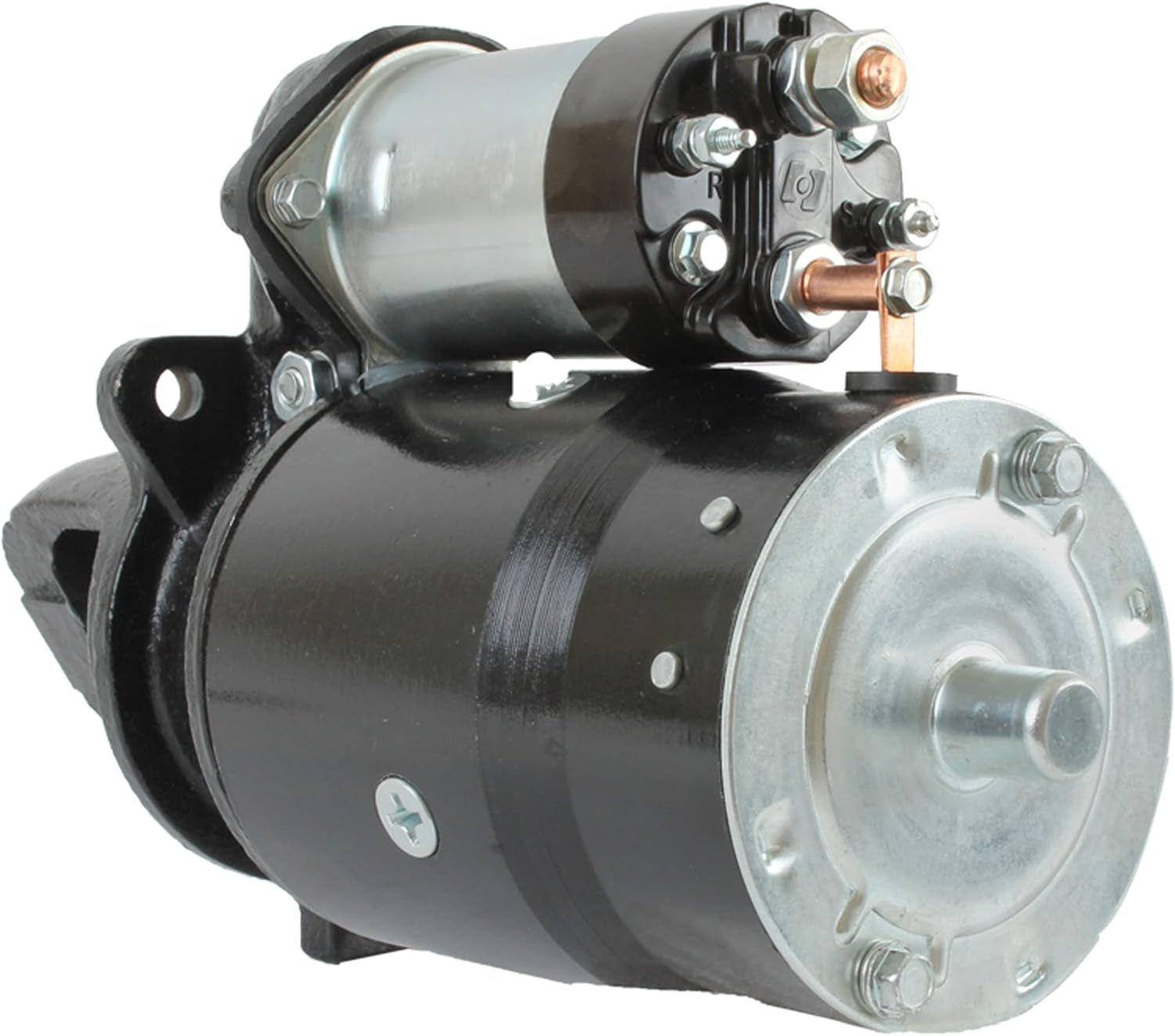 DB Electrical SDR0099 Starter For Lift Truck Hyster H110 H130 H150 Clark Elgin, Allis Chalmers G153 Gas Clark Ranger 40 60 f244 f245 Continental C20 C25 H100B H100C H110 H120B H120C H130 H130F H150