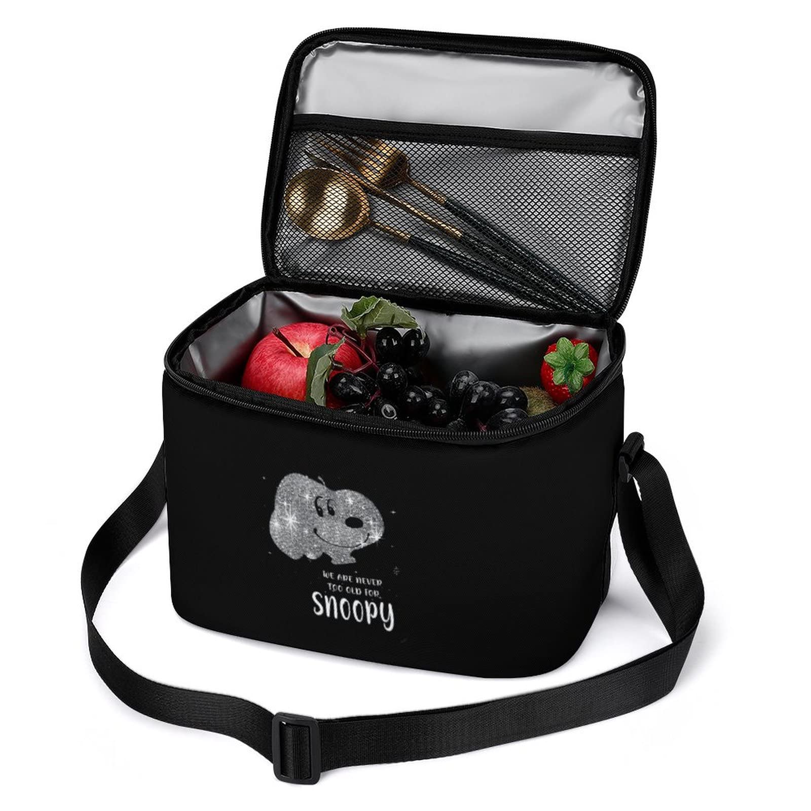 Amazon | スヌーピー クーラーボックス 保冷ショッピングバッグ ソフト