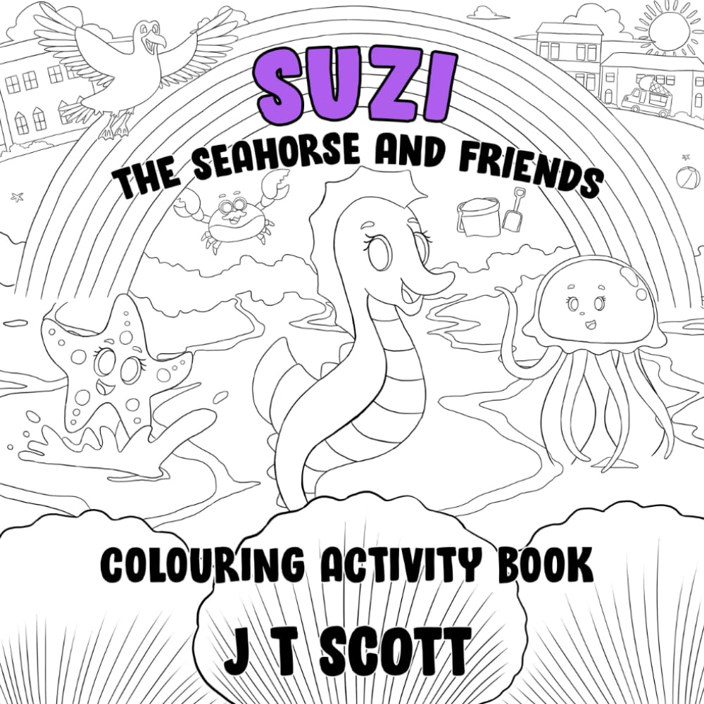 Suzi the Seahorse and Friends Colouring Activity Book (Bumper and Friends)