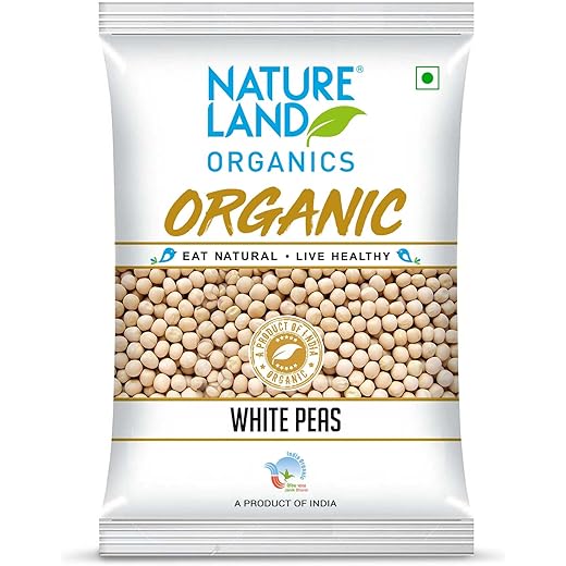 Natureland White Peas 500g - Organic