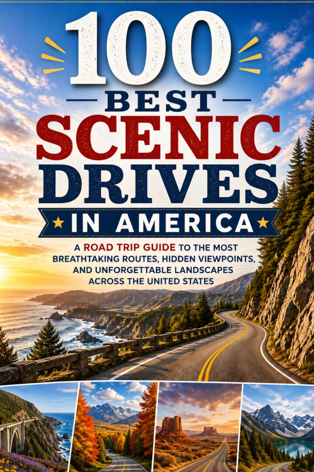 100 Best Scenic Drives in America: The Ultimate Travel Guide to Iconic Highways, National Park Loops, Coastal Routes, and Unforgettable Road Trip Drives Across the United States