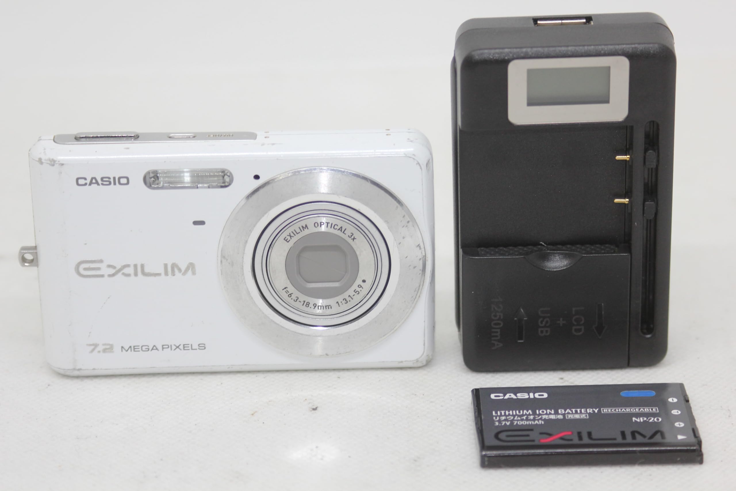 液晶完動/フルセット】CASIO EXILIM EX-S20 エモい/内蔵保存 液晶完動 