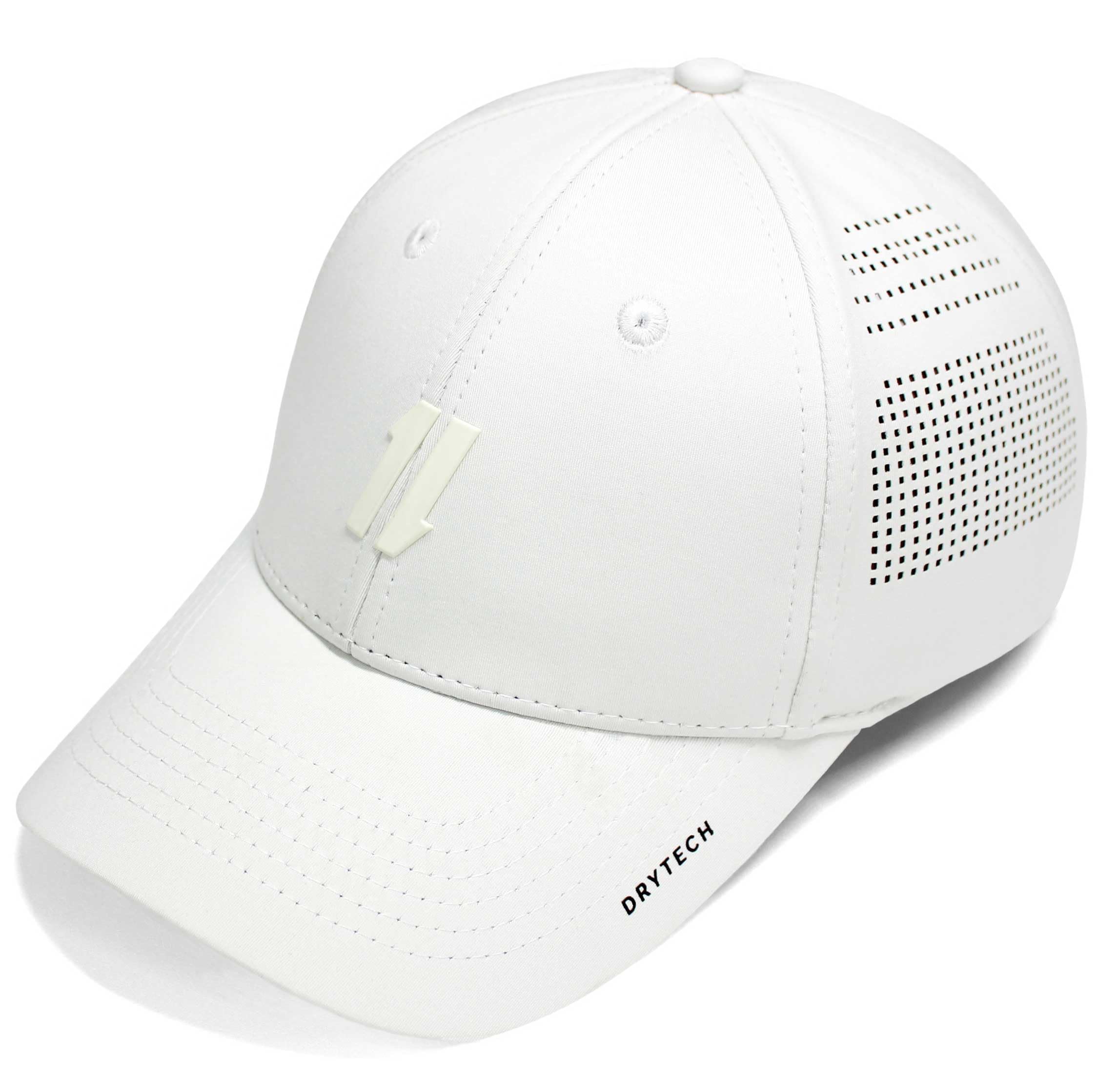 Gym Baseball Hats for Men by King & Fifth | Baseball Hat with Low Profile & Stylish Fabric + Workout Hat + Baseball Caps, Chaulk, S-M