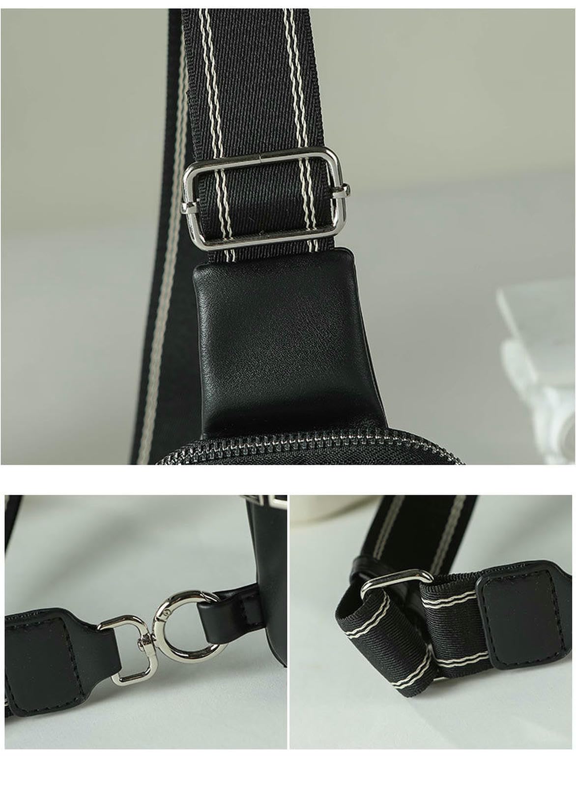 Torba nerka unisex modna mała torba na piersi spot torebka damska Crossbody torba beżowa biała