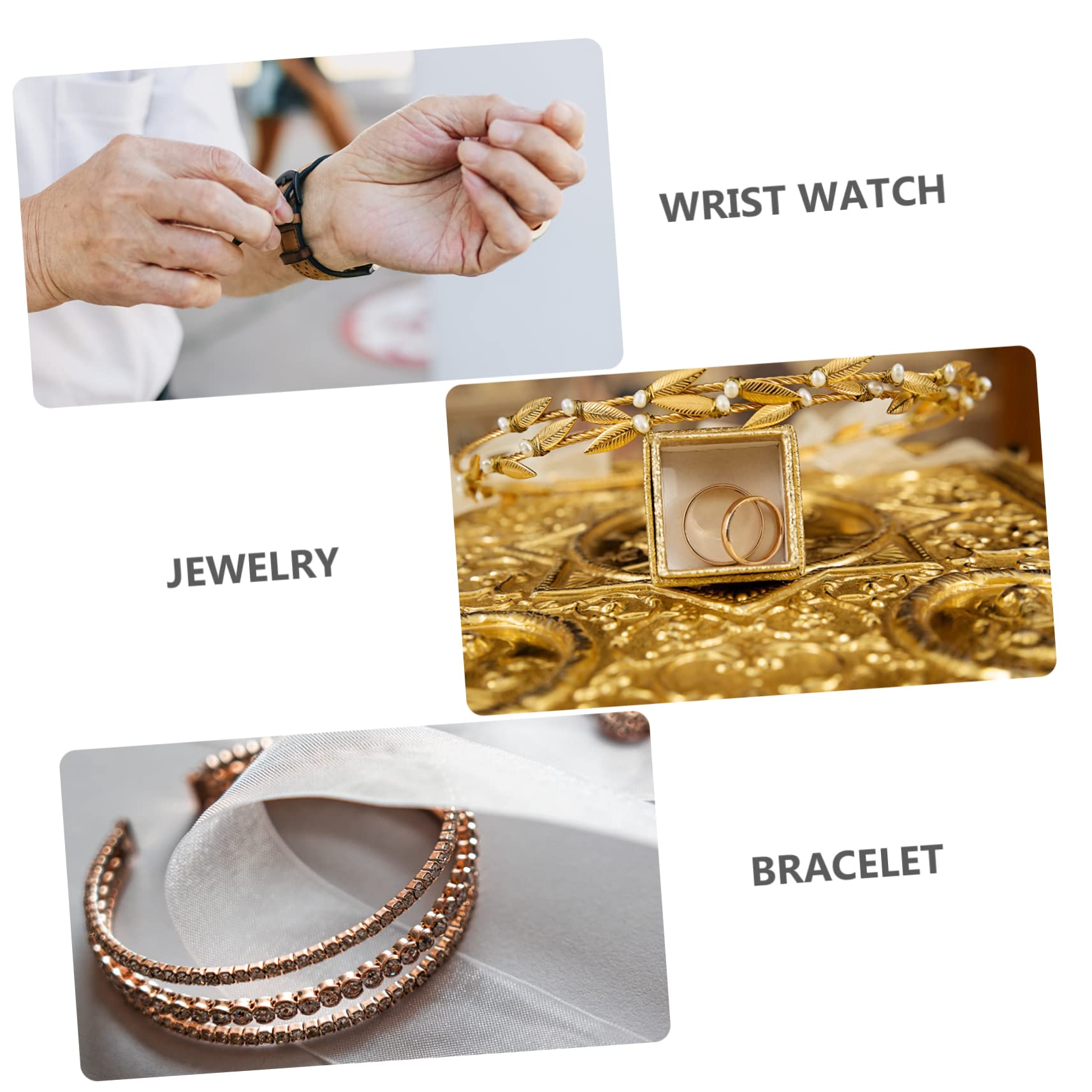 SHERCHPRY 100pezzi Cuscini Decorativi Per Orologi e Bracciali Da Piccoli Cuscini Multifunzionali Per Vetrine e Negozi Per Mostre e Esposizioni Di Gioielli Profondo
