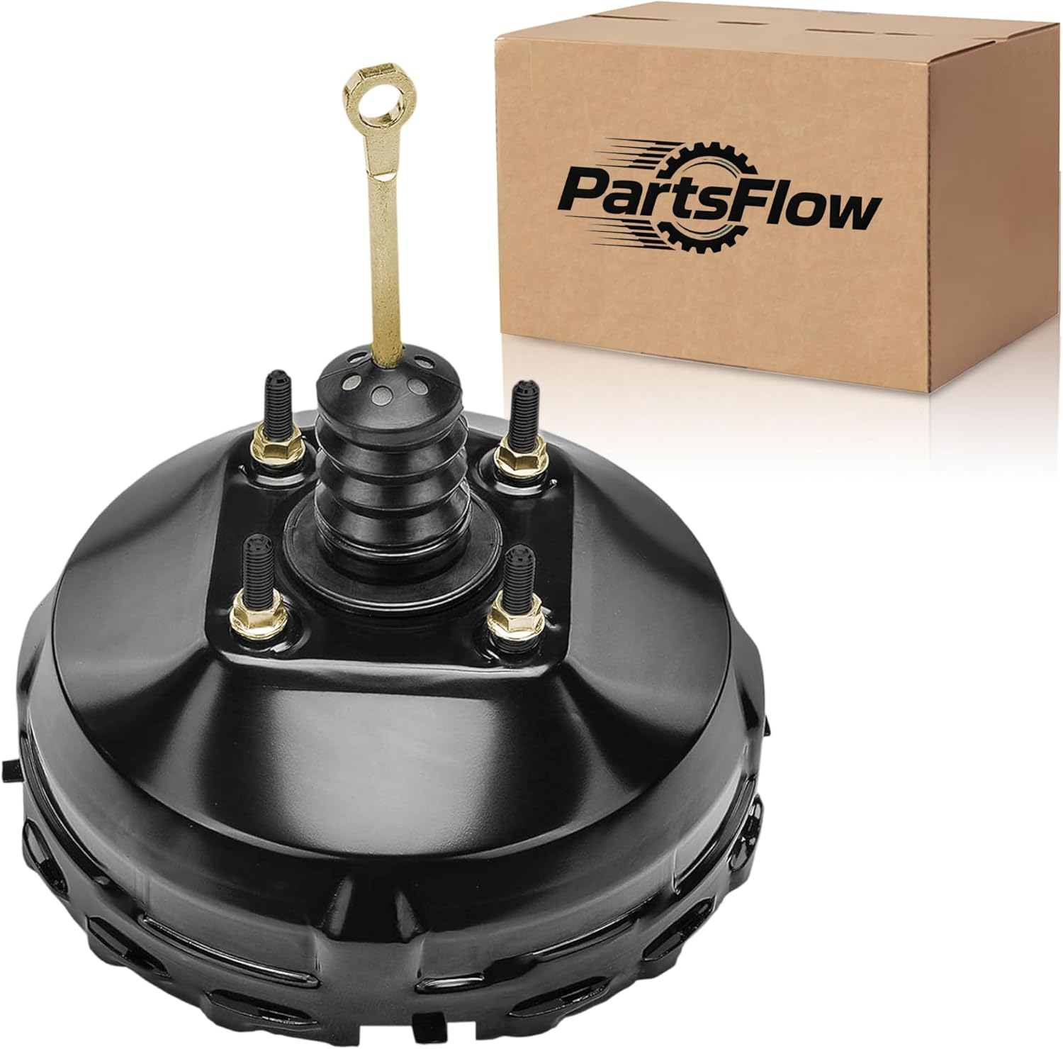 PartsFlow Vaccum Power Brake Booster 54-71085 Compatible with Chevrolet GMC C1500 K1500 Pickup Suburban 1997-1999 C2500 K2500 Pickup 1997-2000 Yukon 1997-2000 Cadillac Escalade 1999-2000