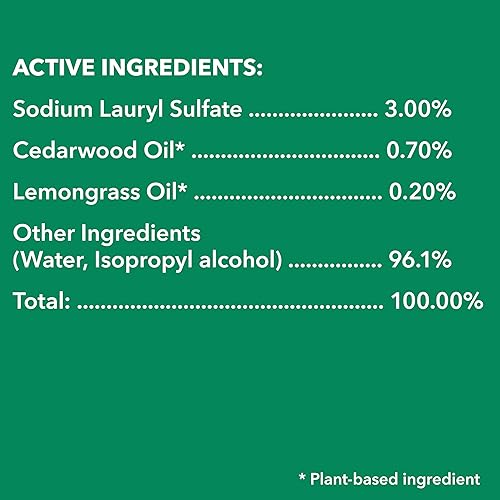 Miniatura 8 de Hartz Nature's Shield - Tratamiento en aerosol para pulgas y garrapatas para perros, prevención natural y eficaz de pulgas y garrapatas y protección