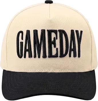 Gameday Vintage Embroidered Football Season Hat
