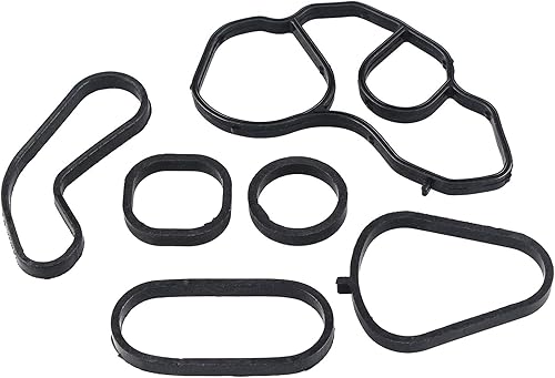 3mirrors Sellos de junta compatibles con la carcasa del filtro de aceite Mini Cooper Paceman Countryman y el sello de junta del refrigerador de