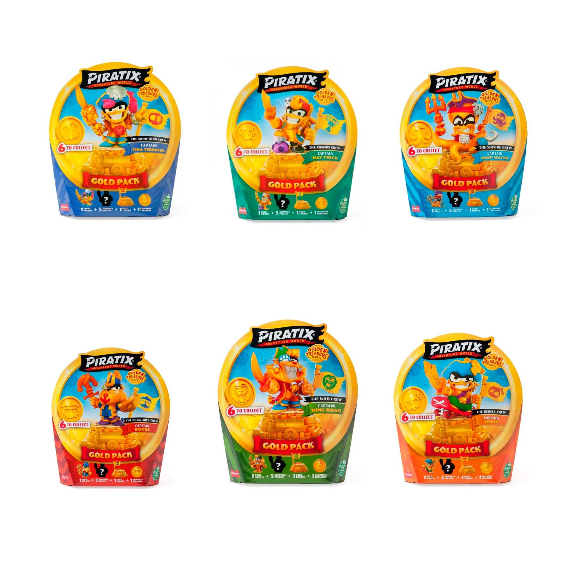 Gold Pack Pyratix Golden Treasure