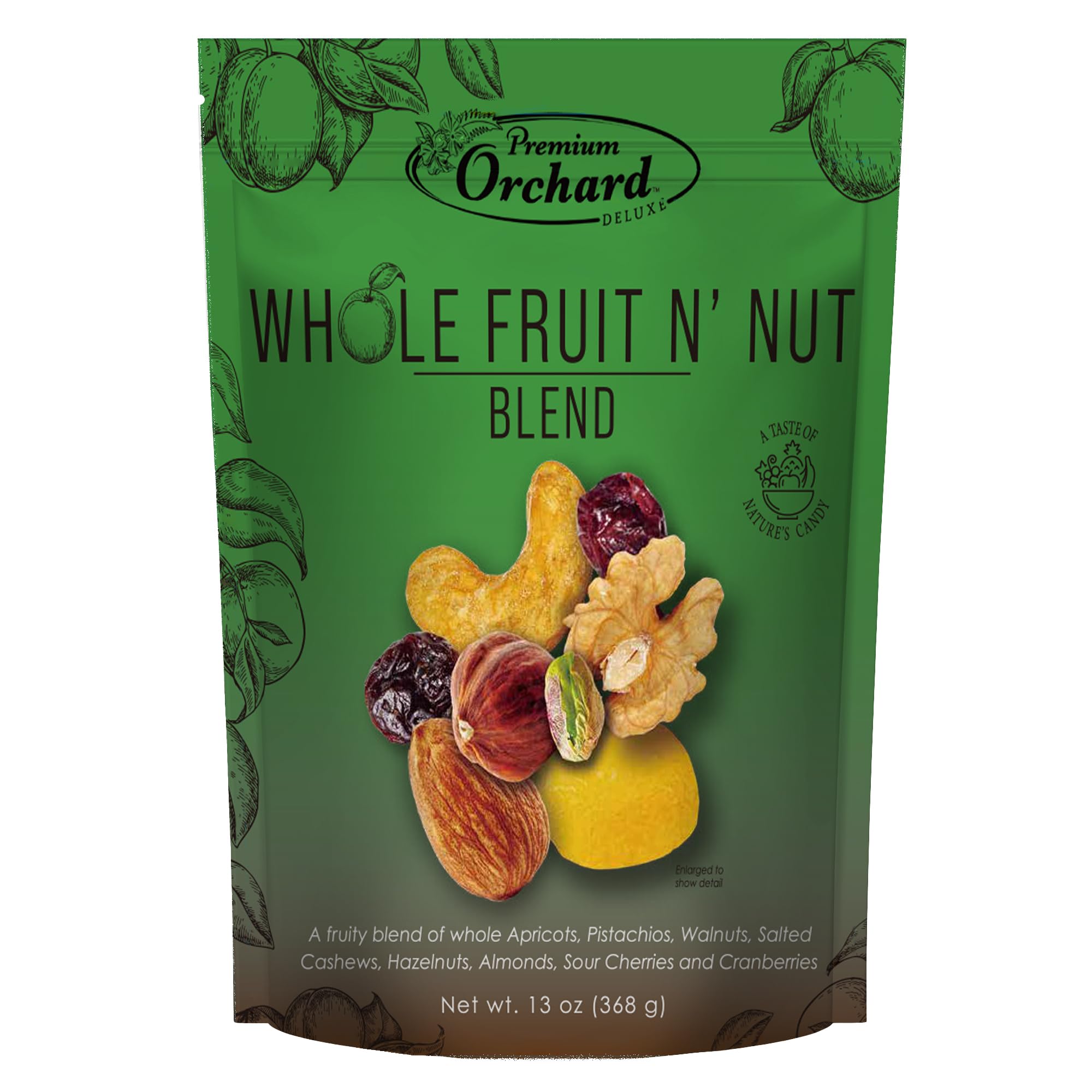 Amazon.com: PREMIUM ORCHARD Whole Fruit N' Nut Blend - Deluxe