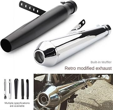 Motorcycle Retro Modified Exhaust Pipe Muffler For Harley For Triumph