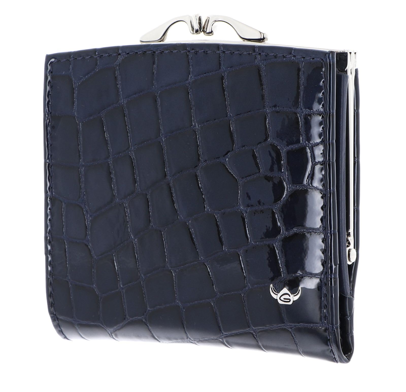 Golden Head Cuero Monedero Cayenne RFID Protect Bügelbörse 2049 Nachtblau Azul Marino