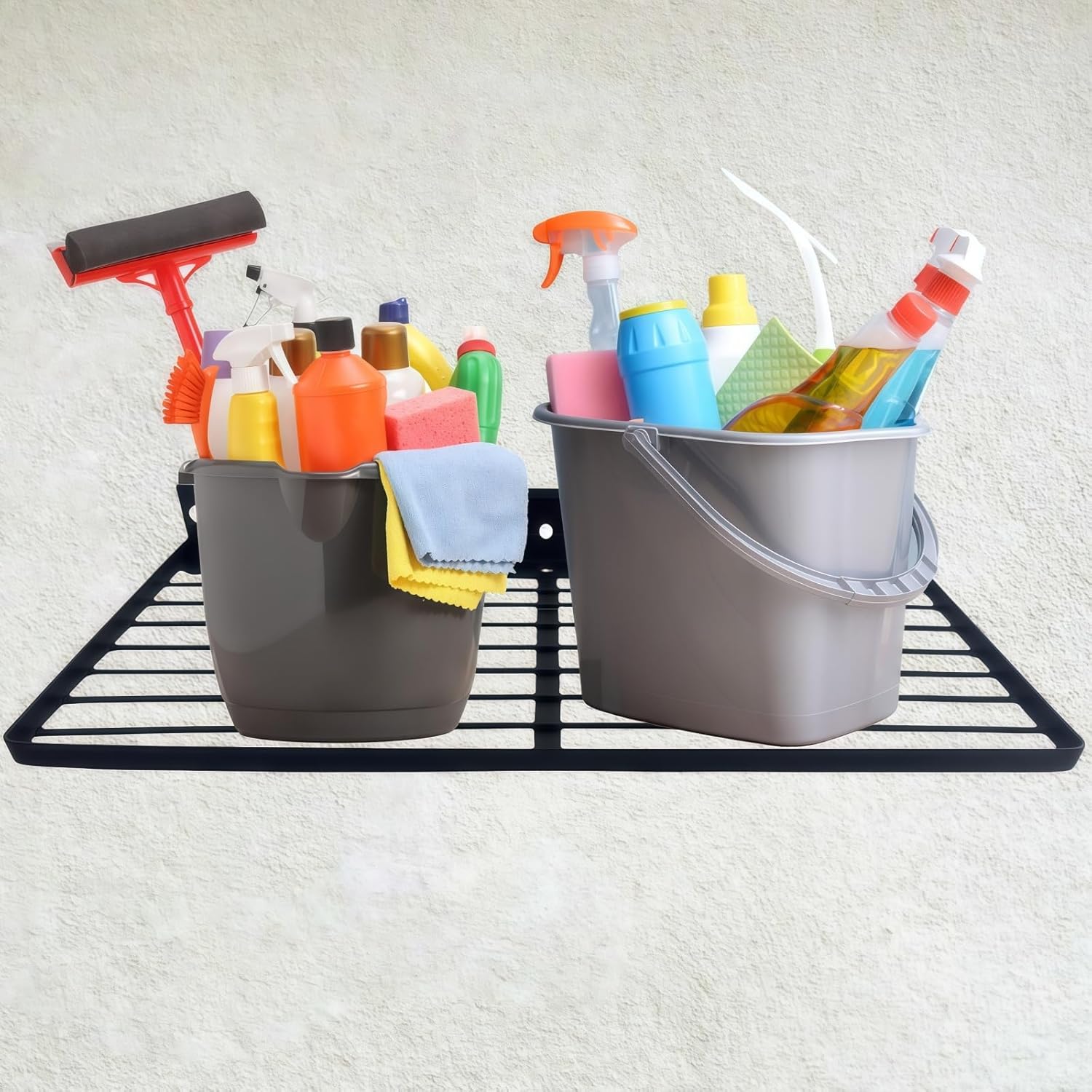 Resin Shelf Accessory Outdoor Sheds Storage,Compatible with Suncast shed Accessories,with EZ Bolt Assembly (1)