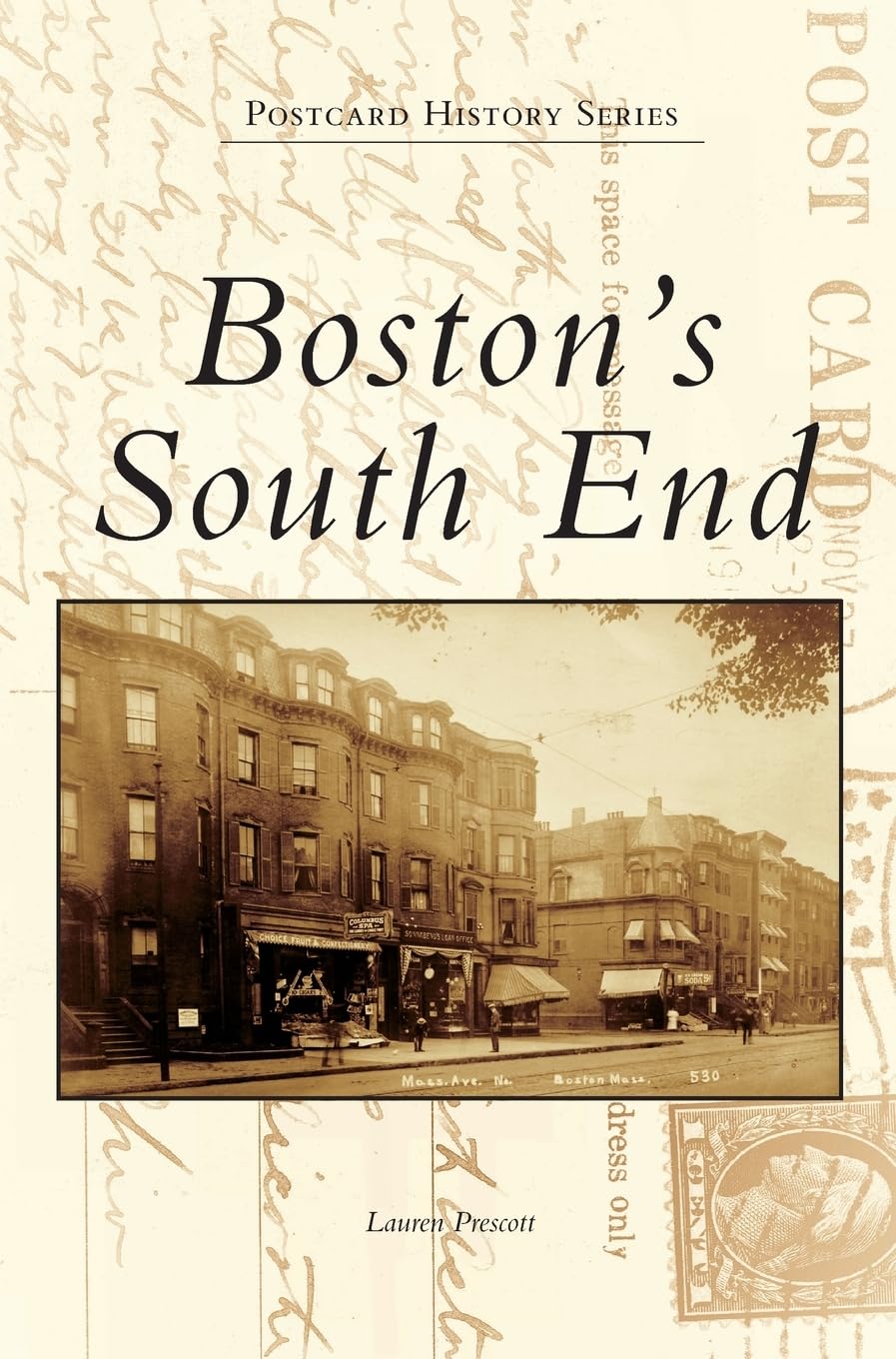 Boston's South End tableau dart moderne impression haut de gamme