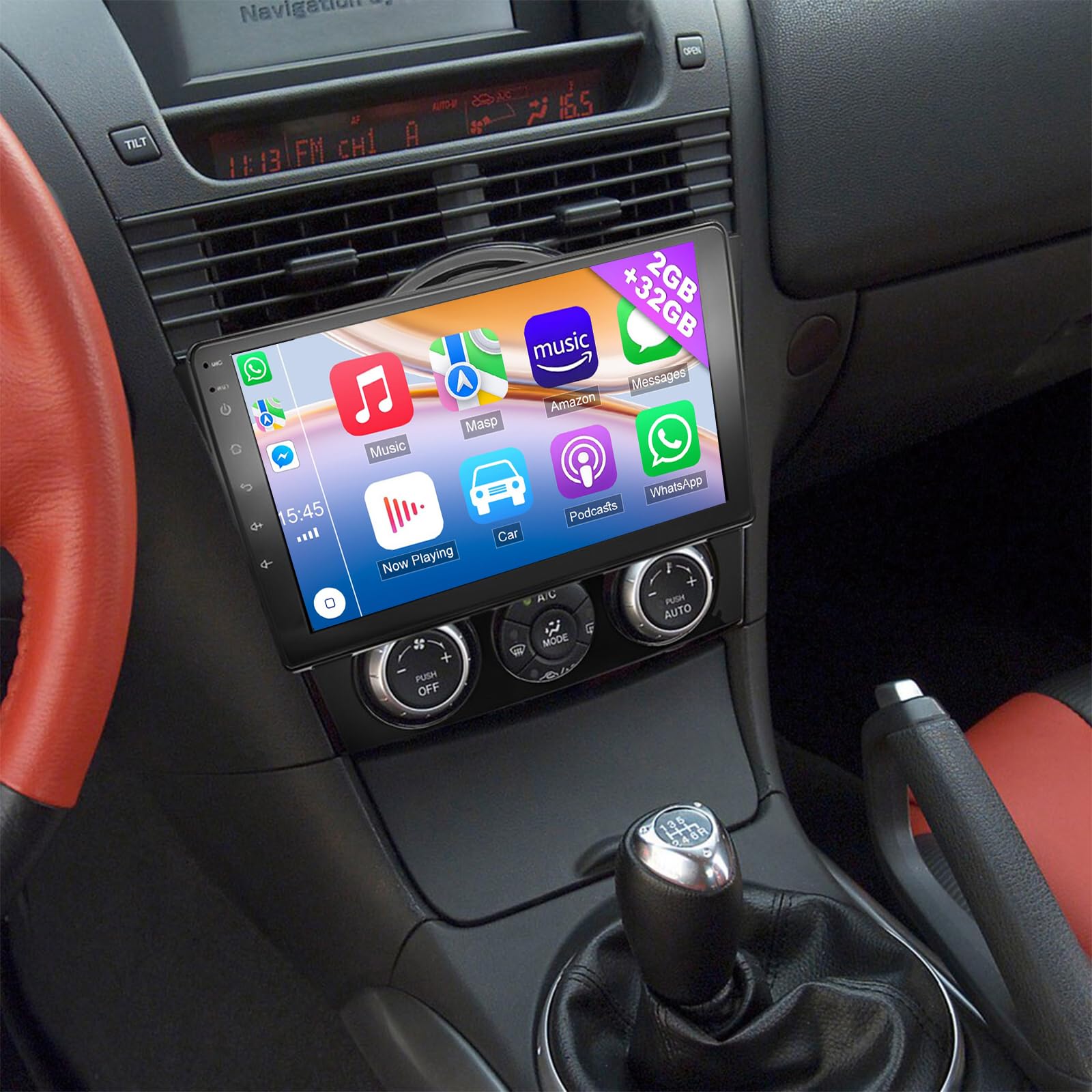 Amazon.com: Car Stereo Radio for Mazda RX-8 2003-2008 with