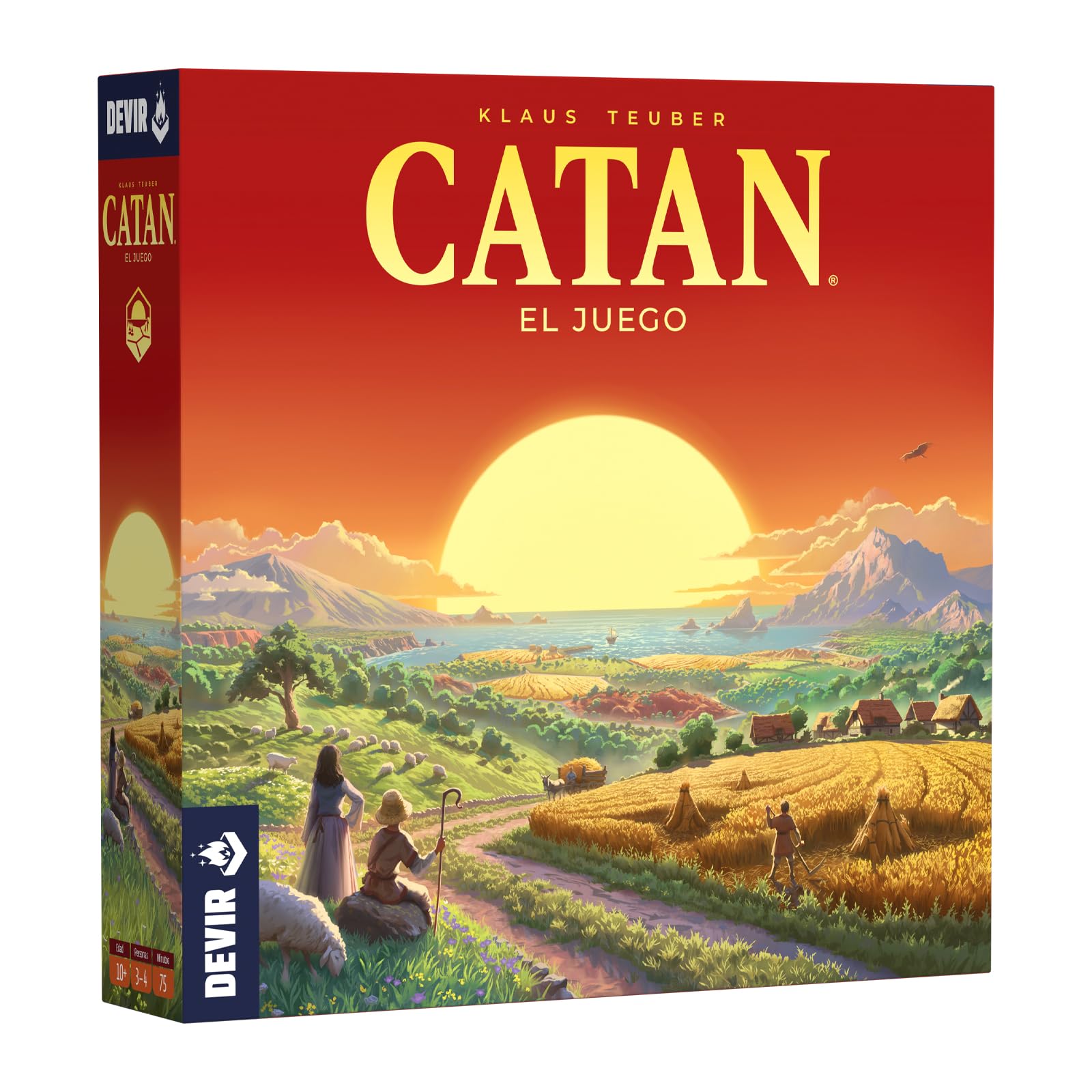 DevirCatan en Español, Board Game, Strategy, 4 Players, Ages 10+