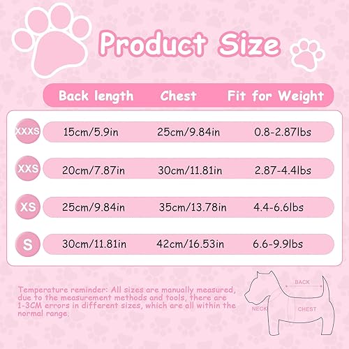 Miniatura 6 de Pijama para cachorros para perros pequeños, suéter de unicornio teñido anudado que brilla en la oscuridad, material de terciopelo súper suave, ropa