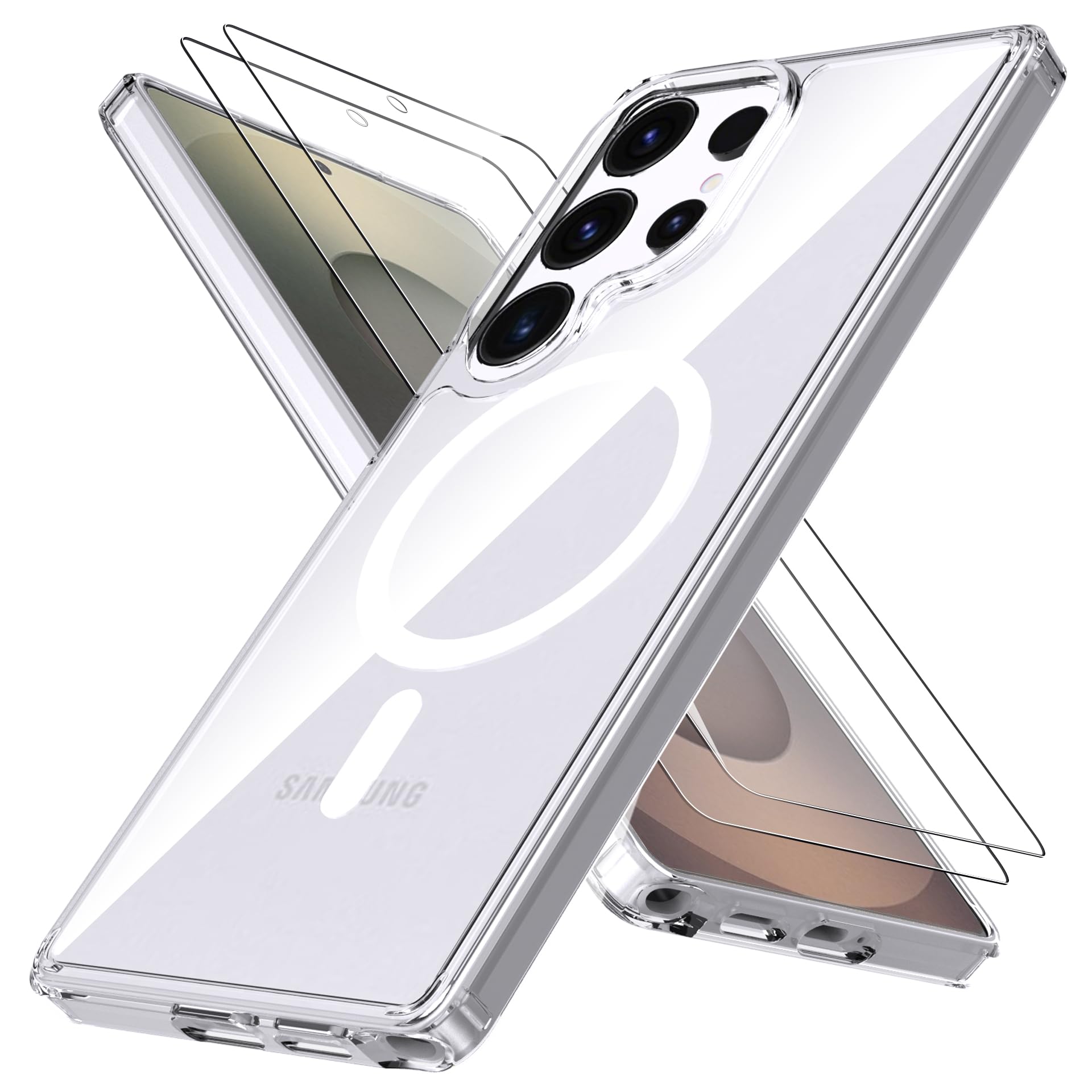 Samsung Galaxy S25 Ultra ホワイト国内版 クリアケース付 Amazon.com: Anoowkoa Clear Case for Samsung Galaxy S25 Ultra