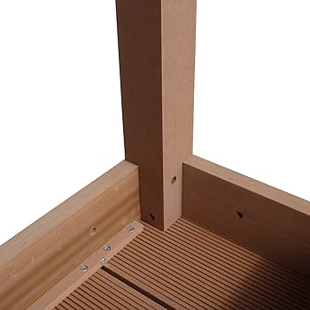 値下げ　ウッドデッキ　iwood アイウッドデッキ　人工木製　アイガーデン Amazon.co.jp: アイガーデン igarden ウッドデッキ 60系