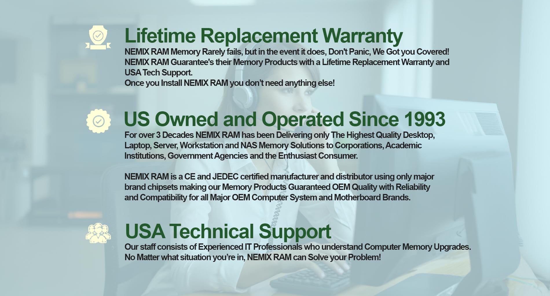 128GB (2x64GB) DDR5 4800MHz ECC, Server RAM | Integral
