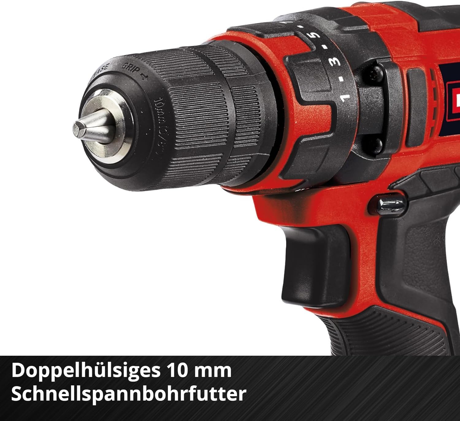 Einhell Akkuschrauber TC-CD 18/35 Li-Solo Power X-Change (Li-Ion, 18 V, 550 min.-1, 35 Nm, 10 mm Bohrfutter, ohne Akku und Ladegerät)