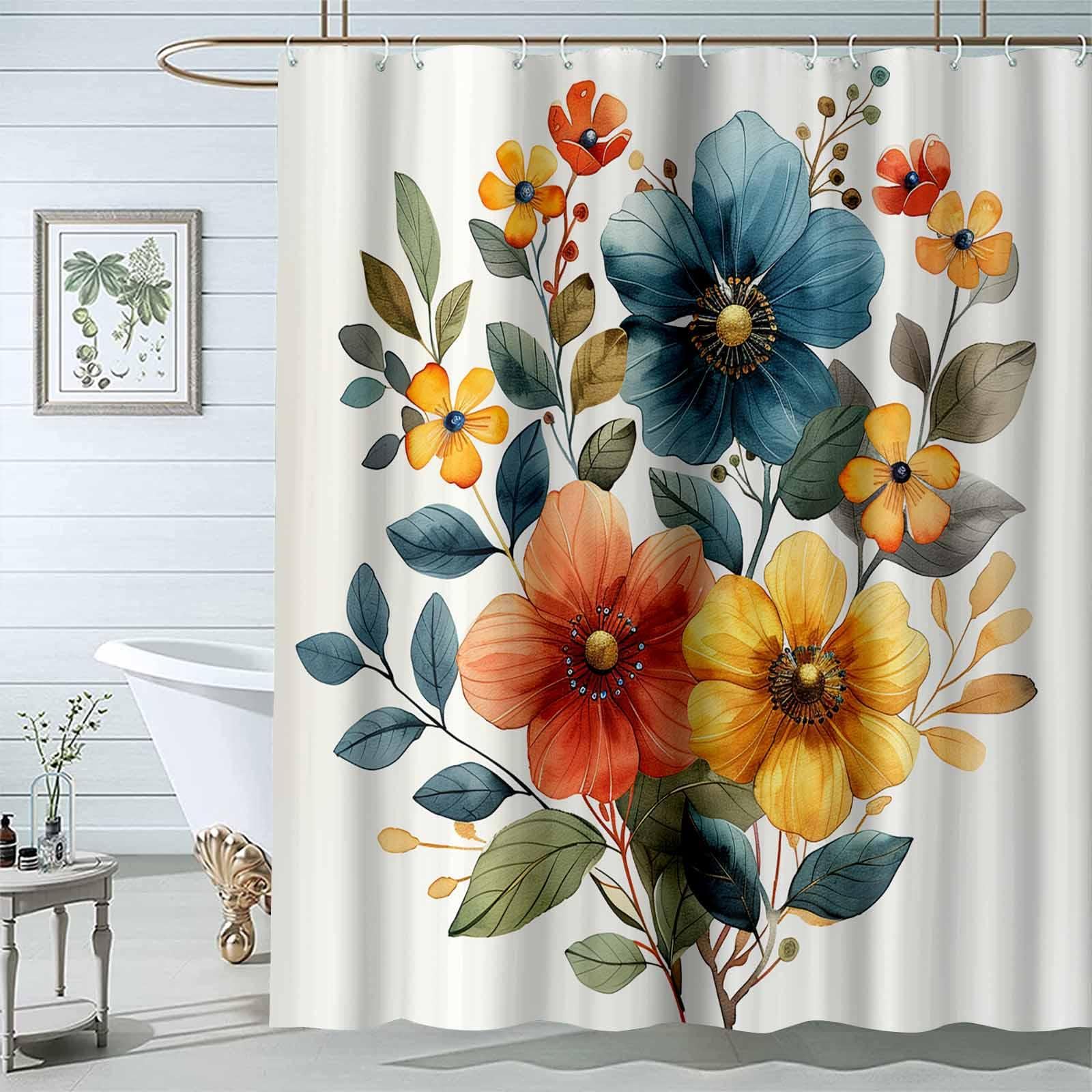 ASDCXZ Cortina De Ducha Boho 180x180 Cm, Abstracto Moderno